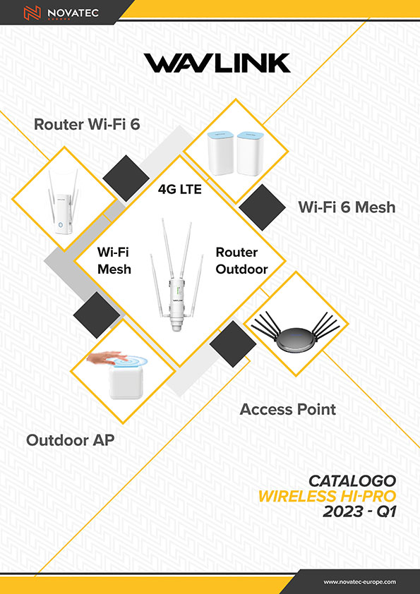 Wireless Hi Pro - Catalogo Giallo - Novatec Europe